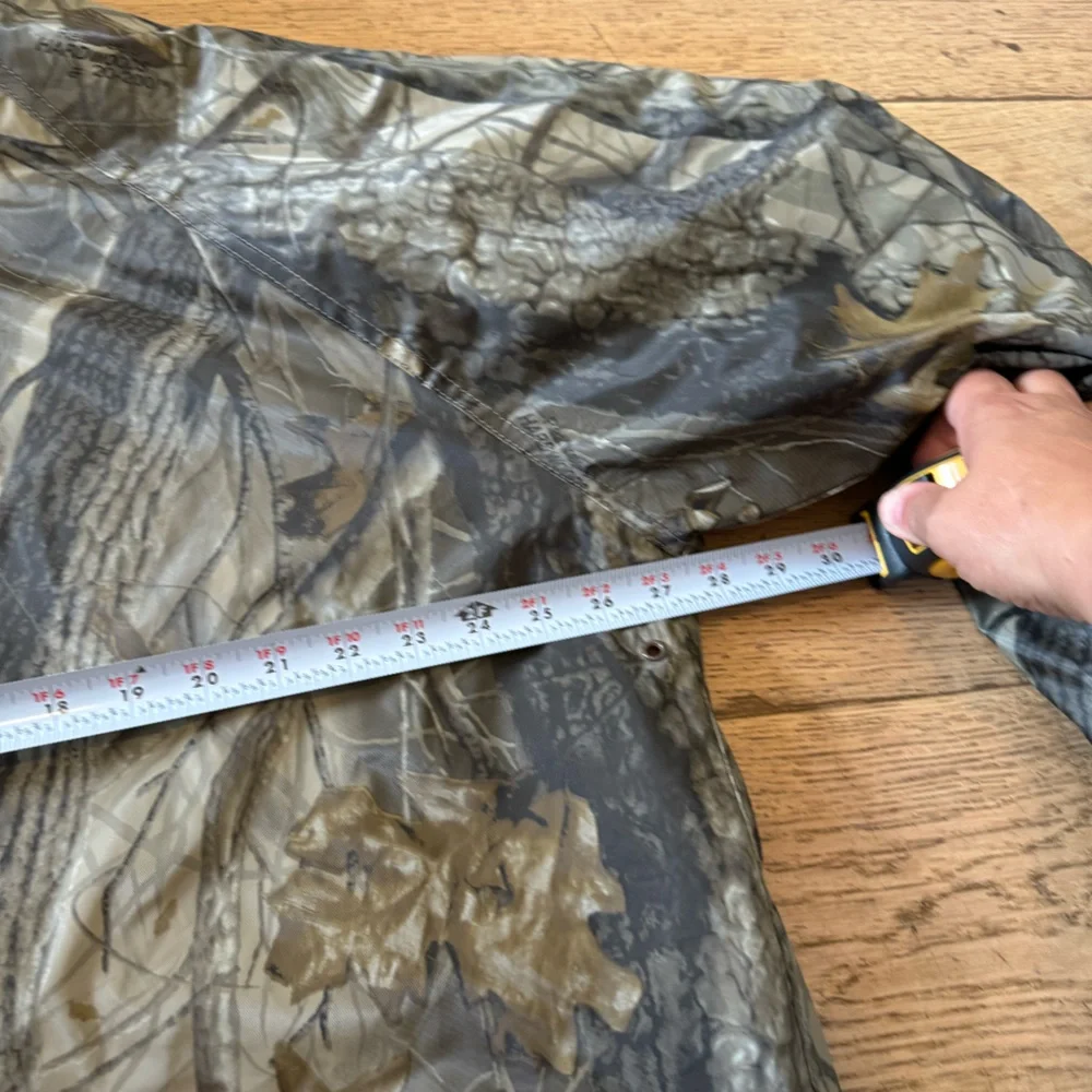 Stearns‎ Dry Wear Real Tree Water Proof Hunting Jacket Men's Sz XL Camo